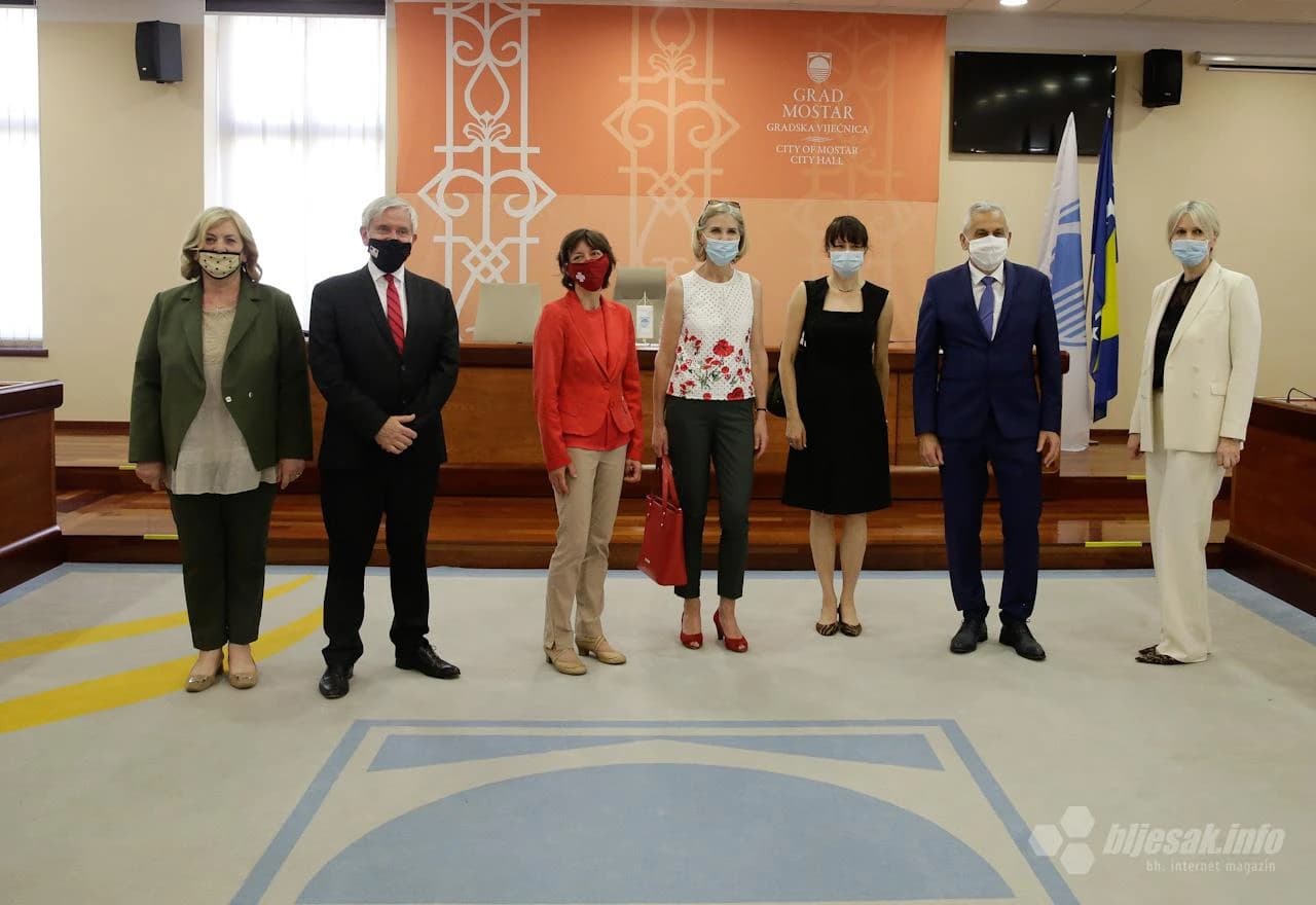 Bešlić s veleposlanicima