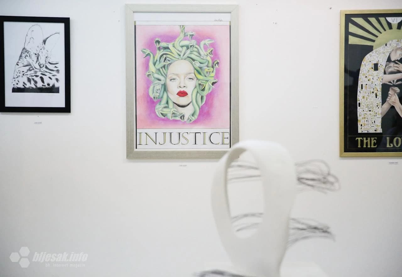 Izložba radova maturanata Likovne škole