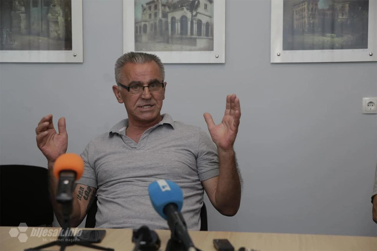 Press konferencija organizacija proisteklih iz Armije RBiH Grada Mostara