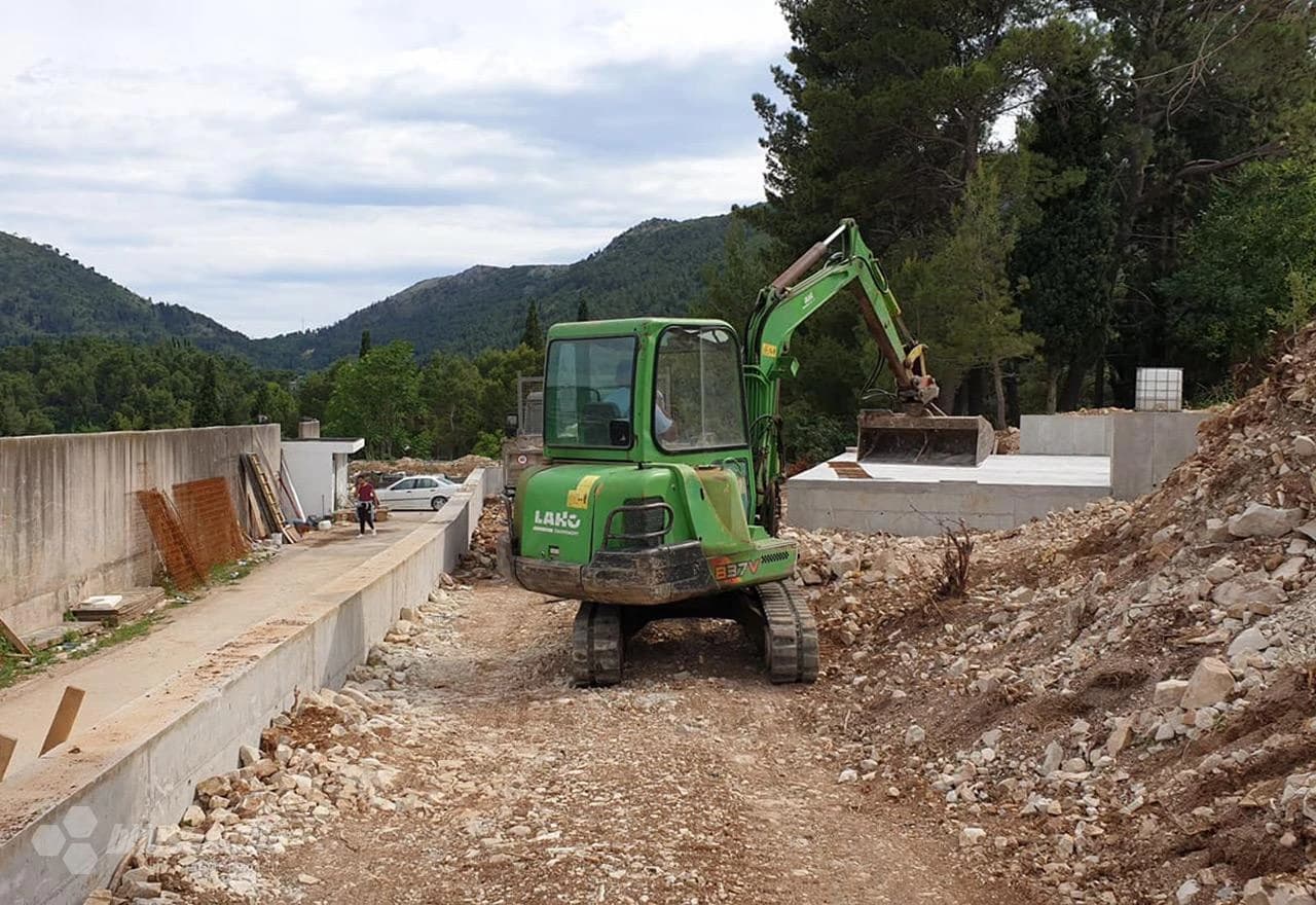 Radovi u naselju Bijeli Brijeg