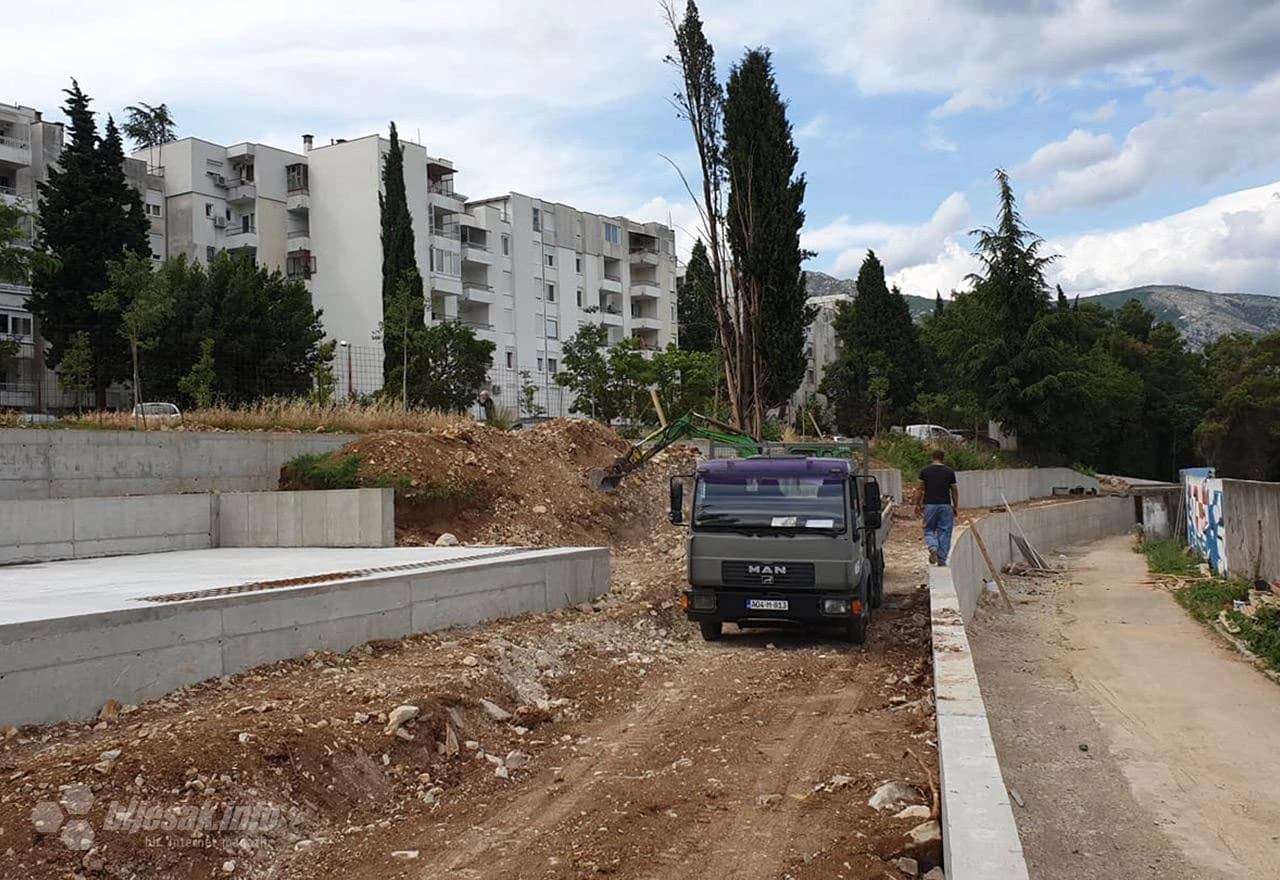 Radovi u naselju Bijeli Brijeg