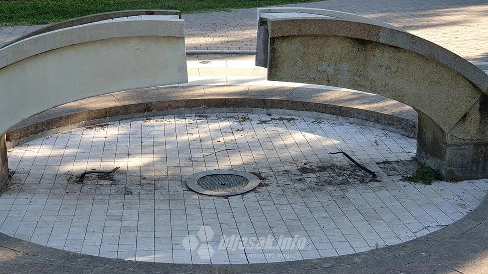 Fontana u parku Zrinjevac
