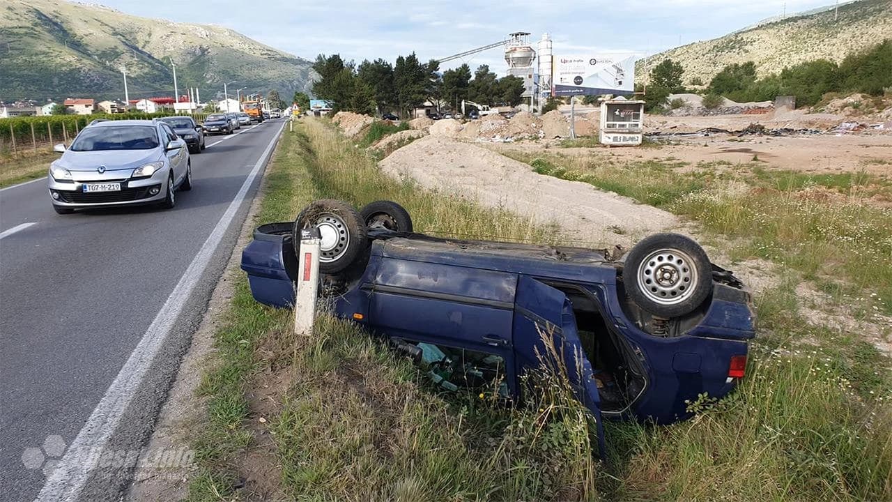 Mostar: Više ozlijeđenih u sudaru u Vrapčićima