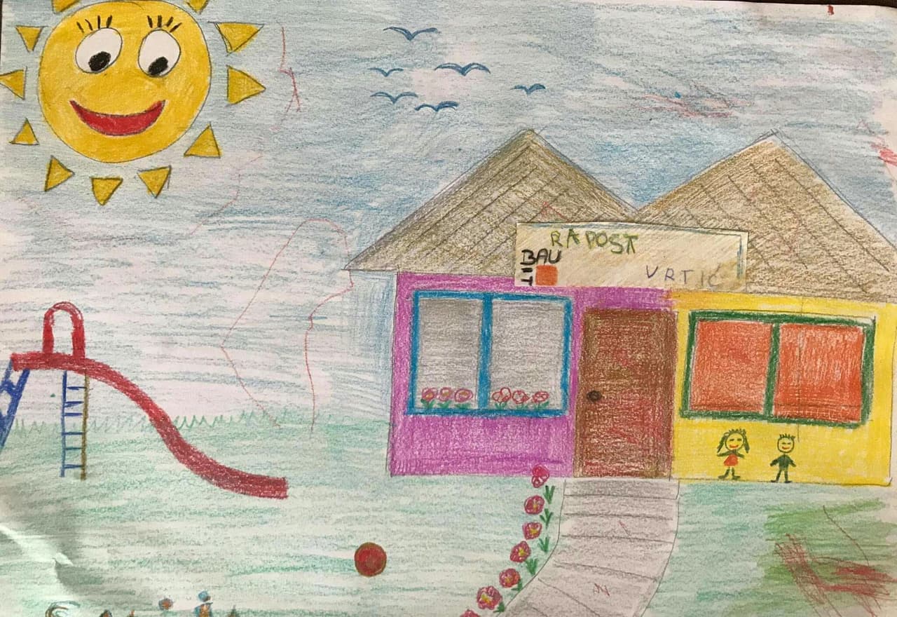  Donacijom Baumita obnovljen dio fasade vrtića Radost