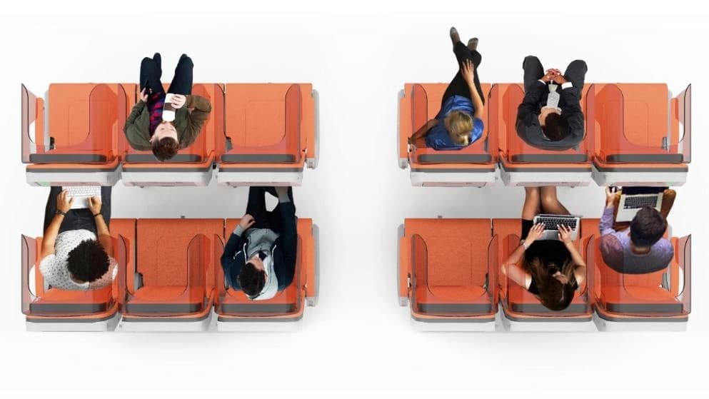 Svako u svom poslu za vrijeme leta...