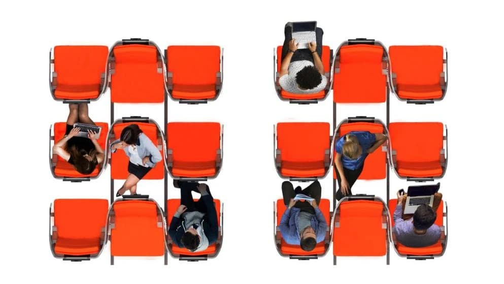 "Janus" sjedala nude više zaštite i više privatnosti u avionu