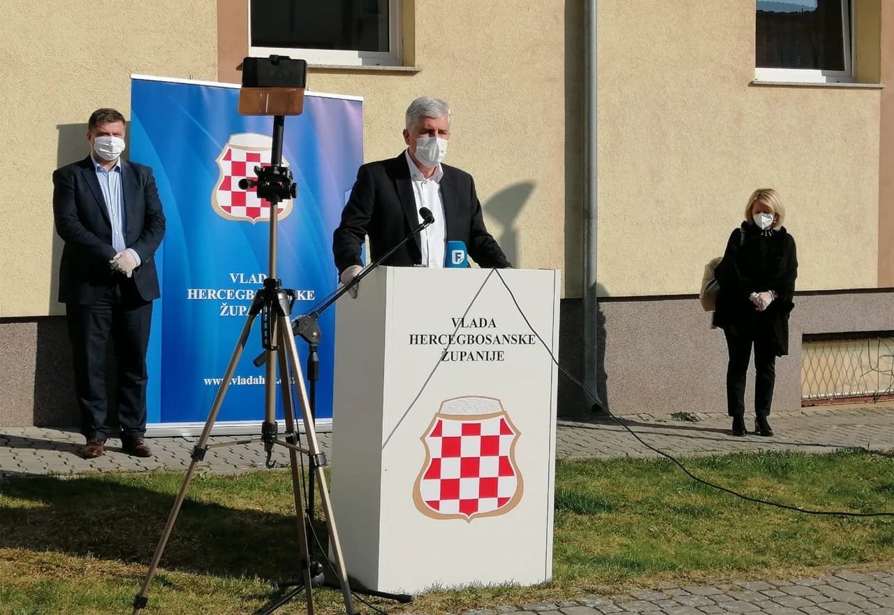 Čović u Livnu o borbi protiv koronavirusa i ekonomskim mjerama pomoći