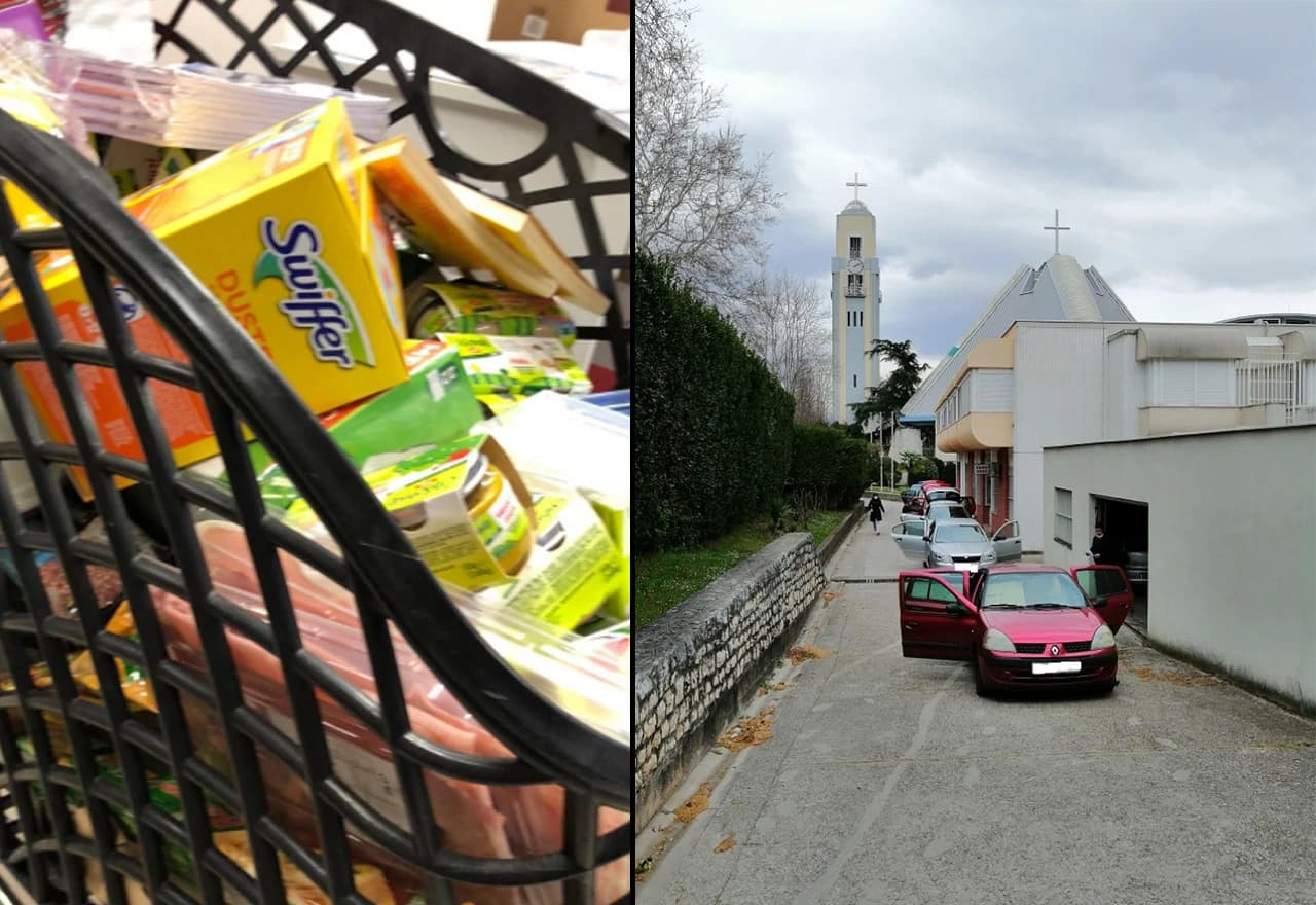 Članovi Hrvatske republikanske stranke u akciji pomoći