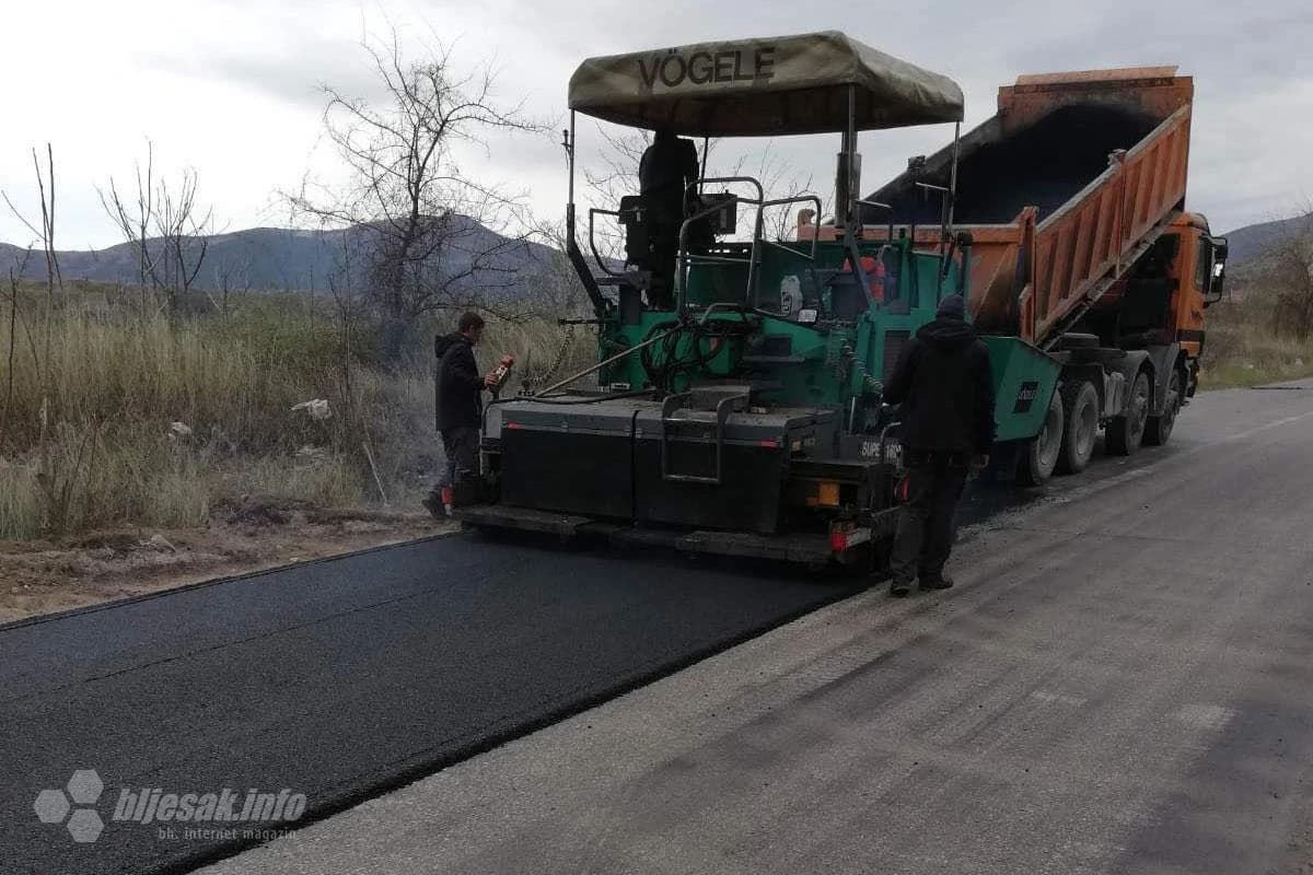 Presvlačenje prometnice Orlac (Čulina pumpa) do Raštana (Svadbeni salon Victorija)