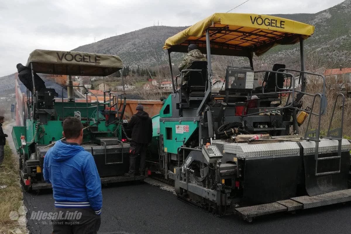 Presvlačenje prometnice Orlac (Čulina pumpa) do Raštana (Svadbeni salon Victorija)