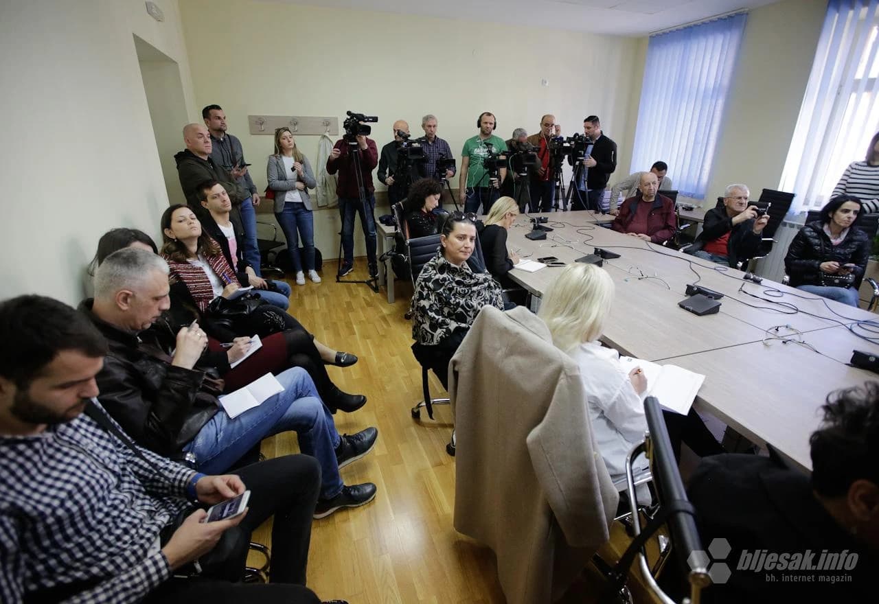 Konferencija za medije u Mostaru