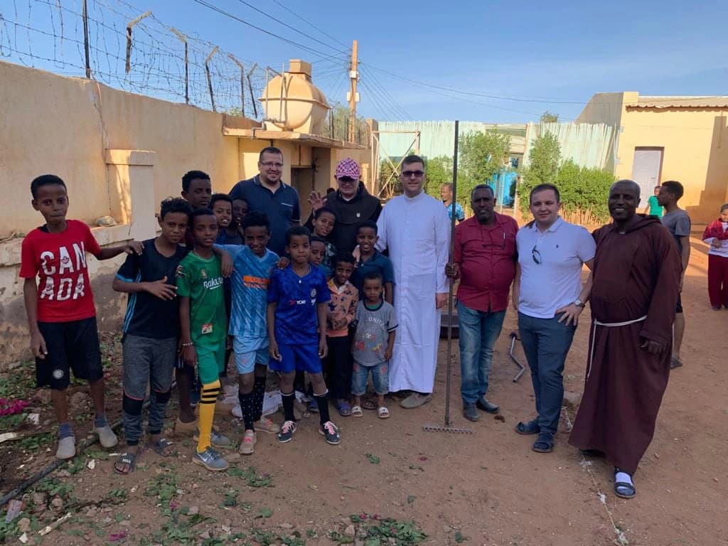 Fra Ćiro Lovrić iz Livna pomogao izgradnju pastoralnog centra za eritrejske migrante u Sudanu