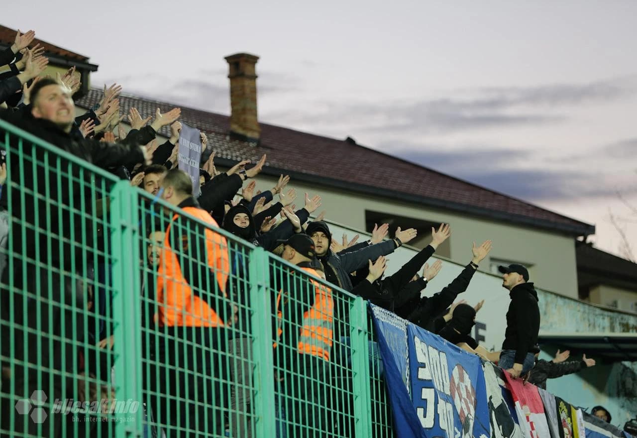 Hercegovački derbi igrao se i na tribinama među navijačima 