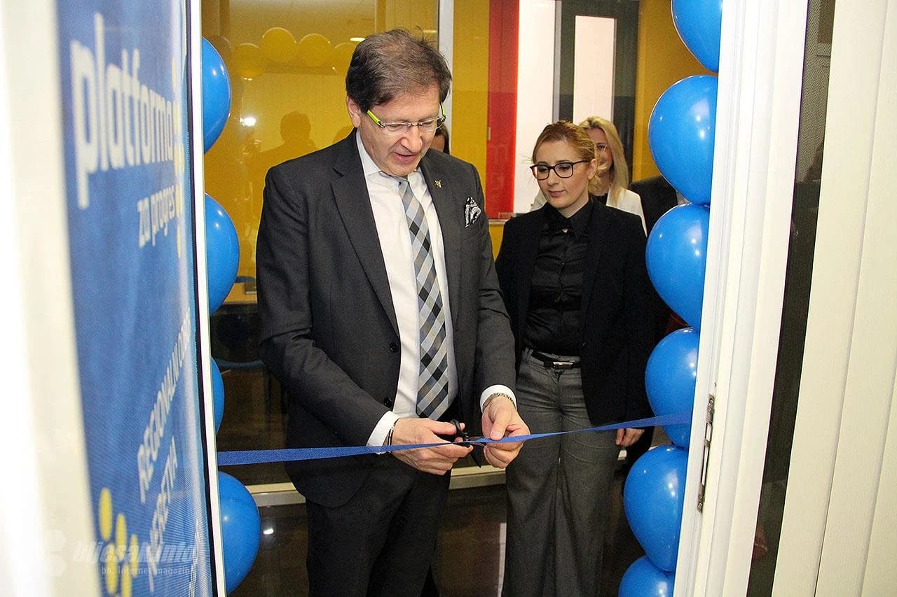 Predsjednik Platforme je službeno otvorio prostorije u Mostaru