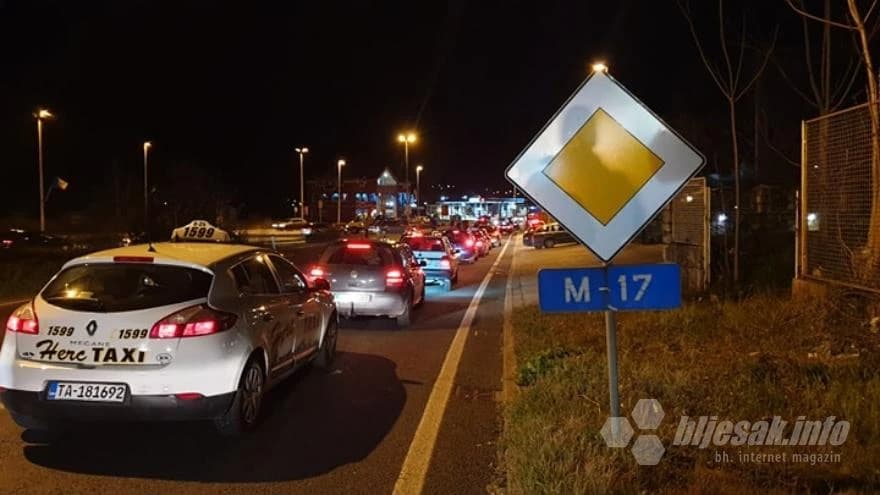 Jedna osoba ozlijeđena u prometnoj nesreći na izlazu iz Mostara