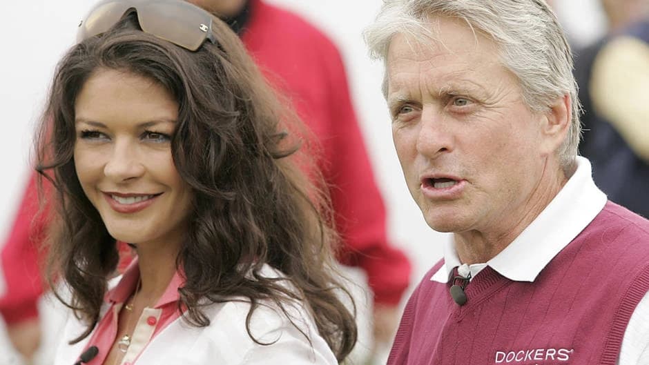 Michael Douglas sa suprugom Catherinom Zeta-Jones 