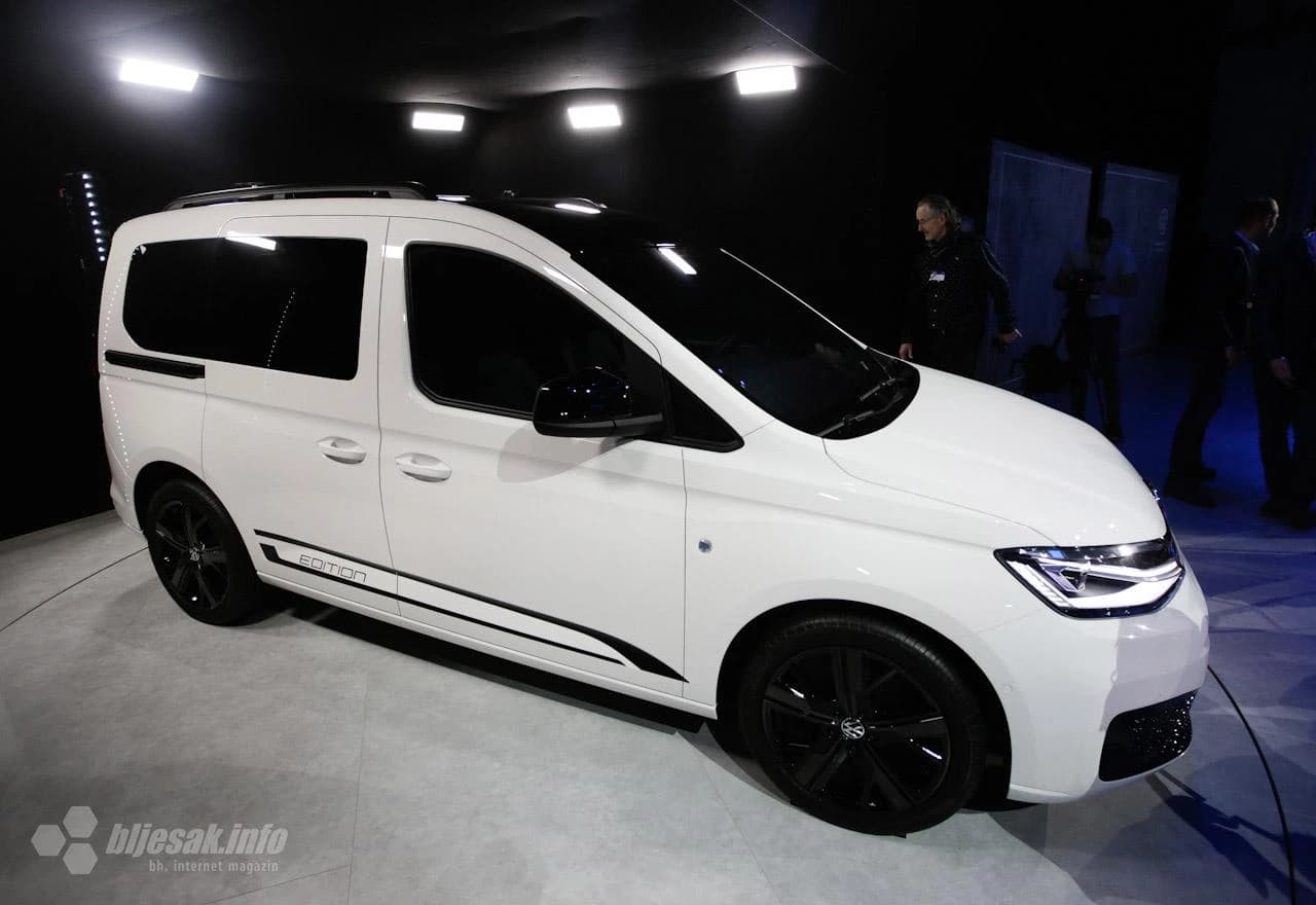 Bljesak na svjetskoj premijeri novog VW Caddyja