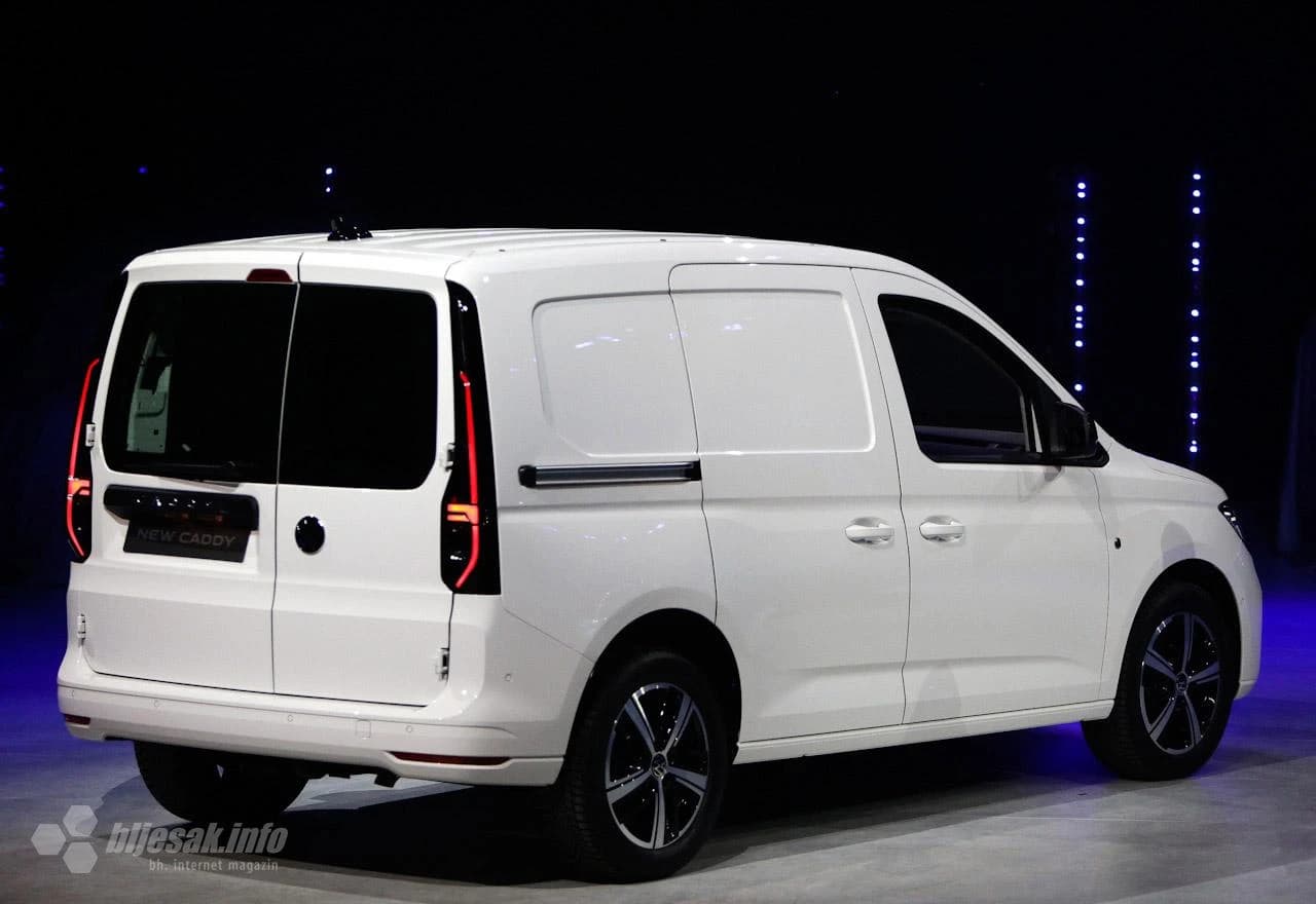 Bljesak na svjetskoj premijeri novog VW Caddyja