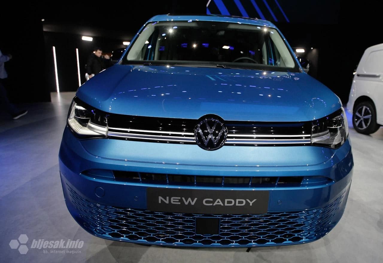 Bljesak na svjetskoj premijeri novog VW Caddyja