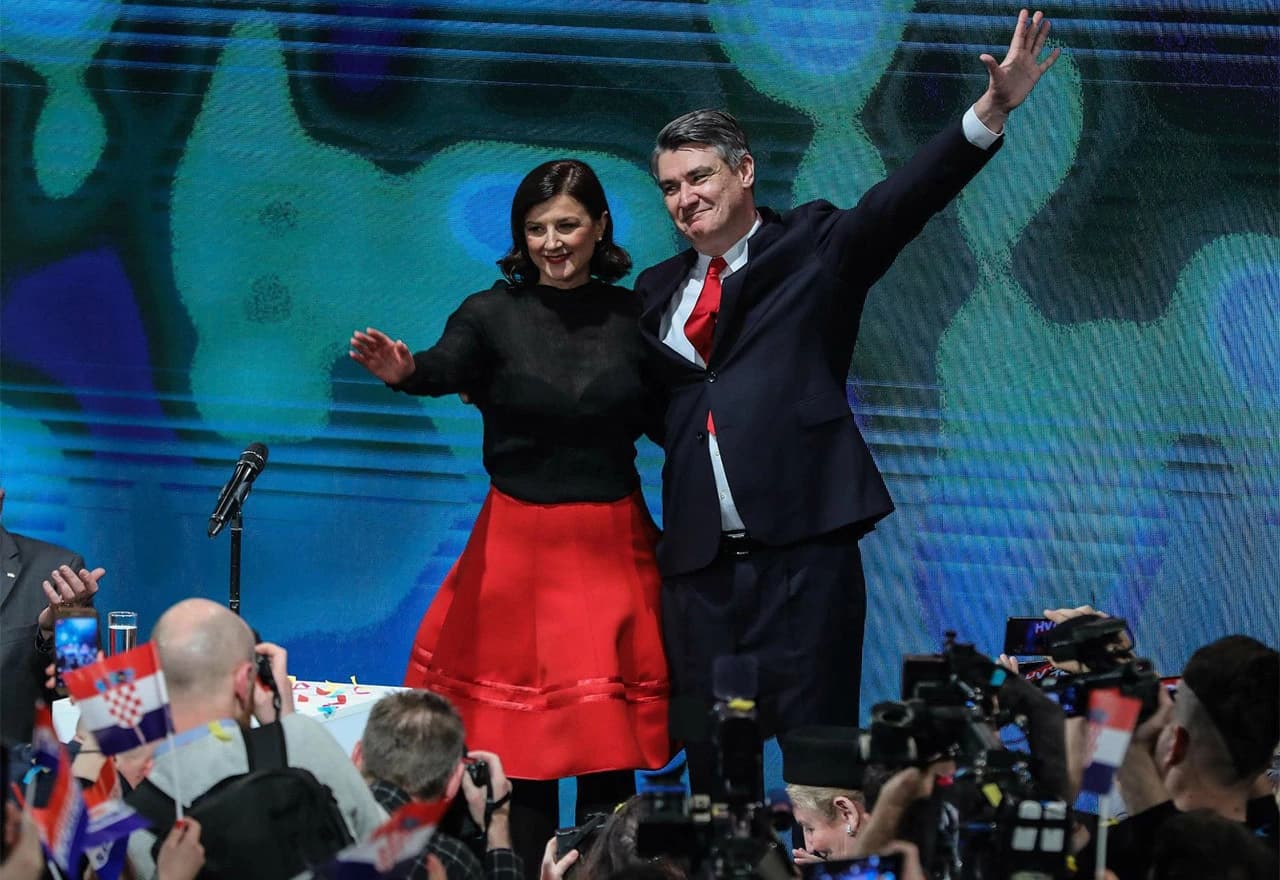 Sanja i Zoran Milanović
