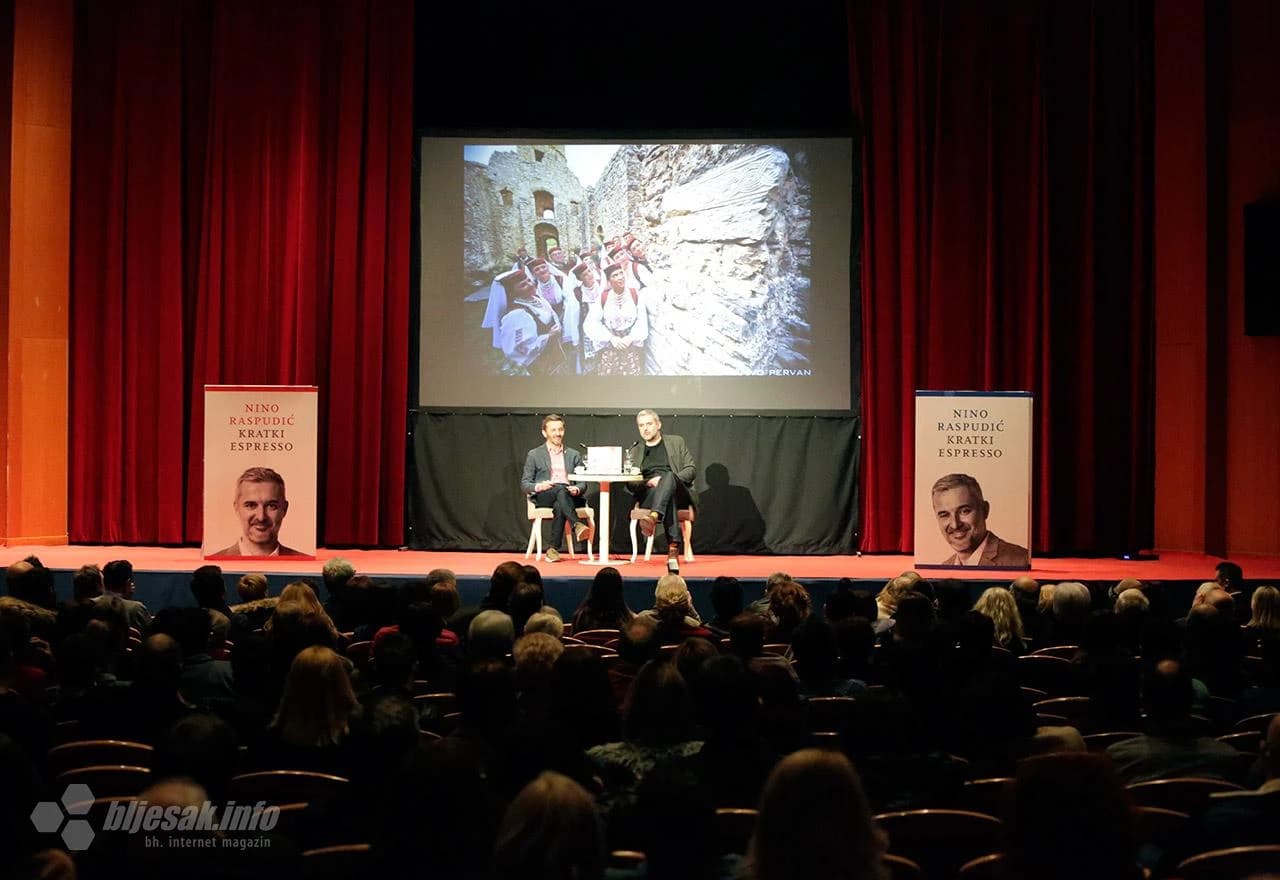 Raspudić predstavio Mostaru 'Kratki espresso'
