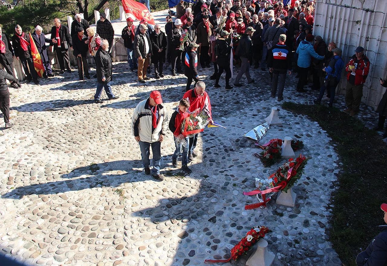 Svečanost na Partizanskom spomen groblju