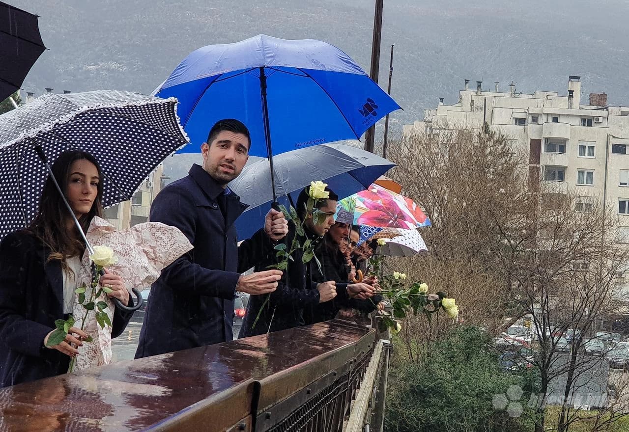 Bijele ruže za pobijene franjevce u Mostaru