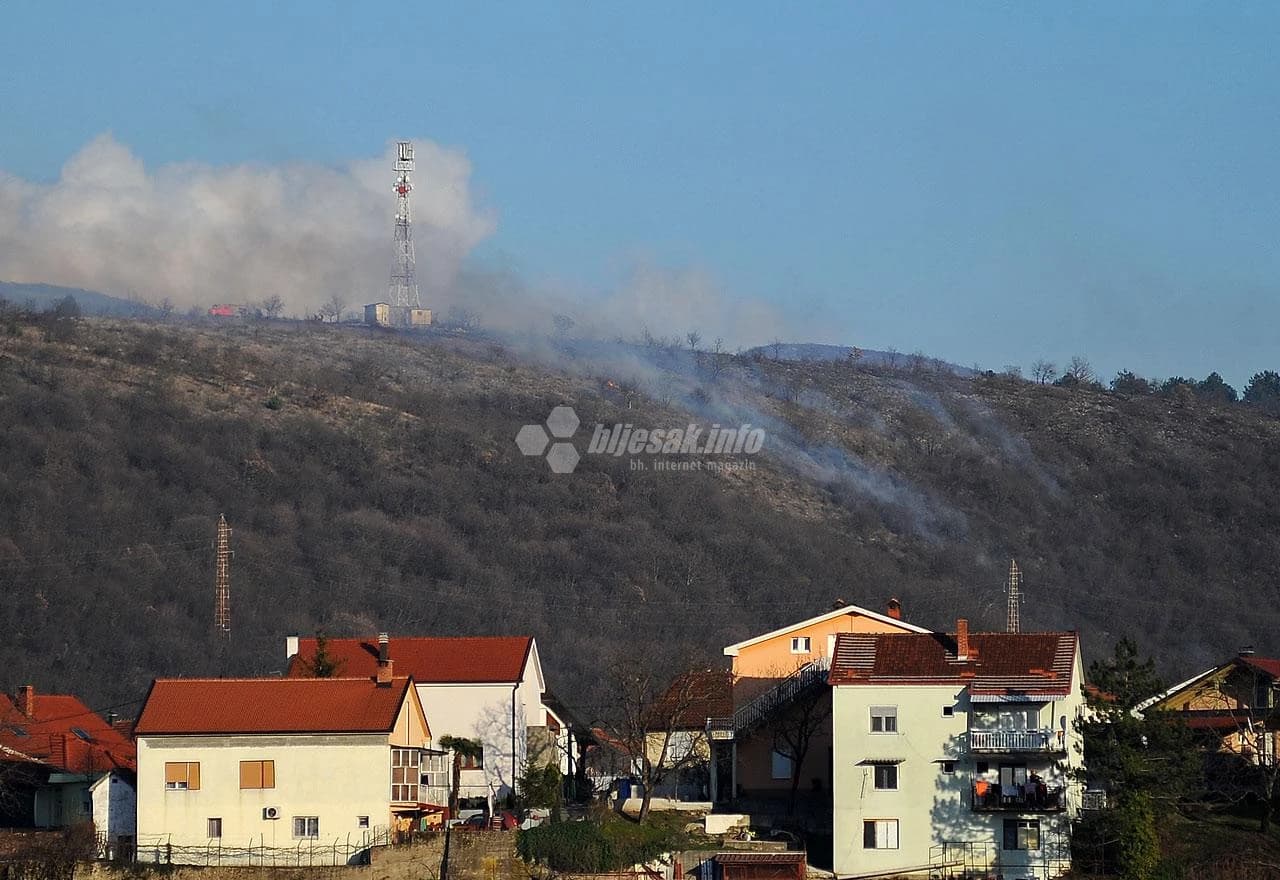 Požar na Bošnjakovom brdu