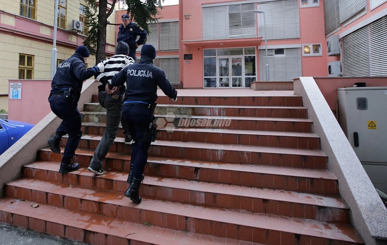 Mostarski napadač priveden u Tužiteljstvo