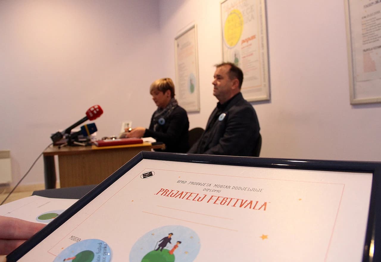 Konferencija za novinare povodom sedmog  Šantićevog festivala djece pjesnika