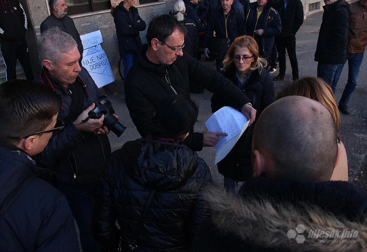 Radnici HP Mostar ne žele čekati da im se dogodi ono što i Aluminiju