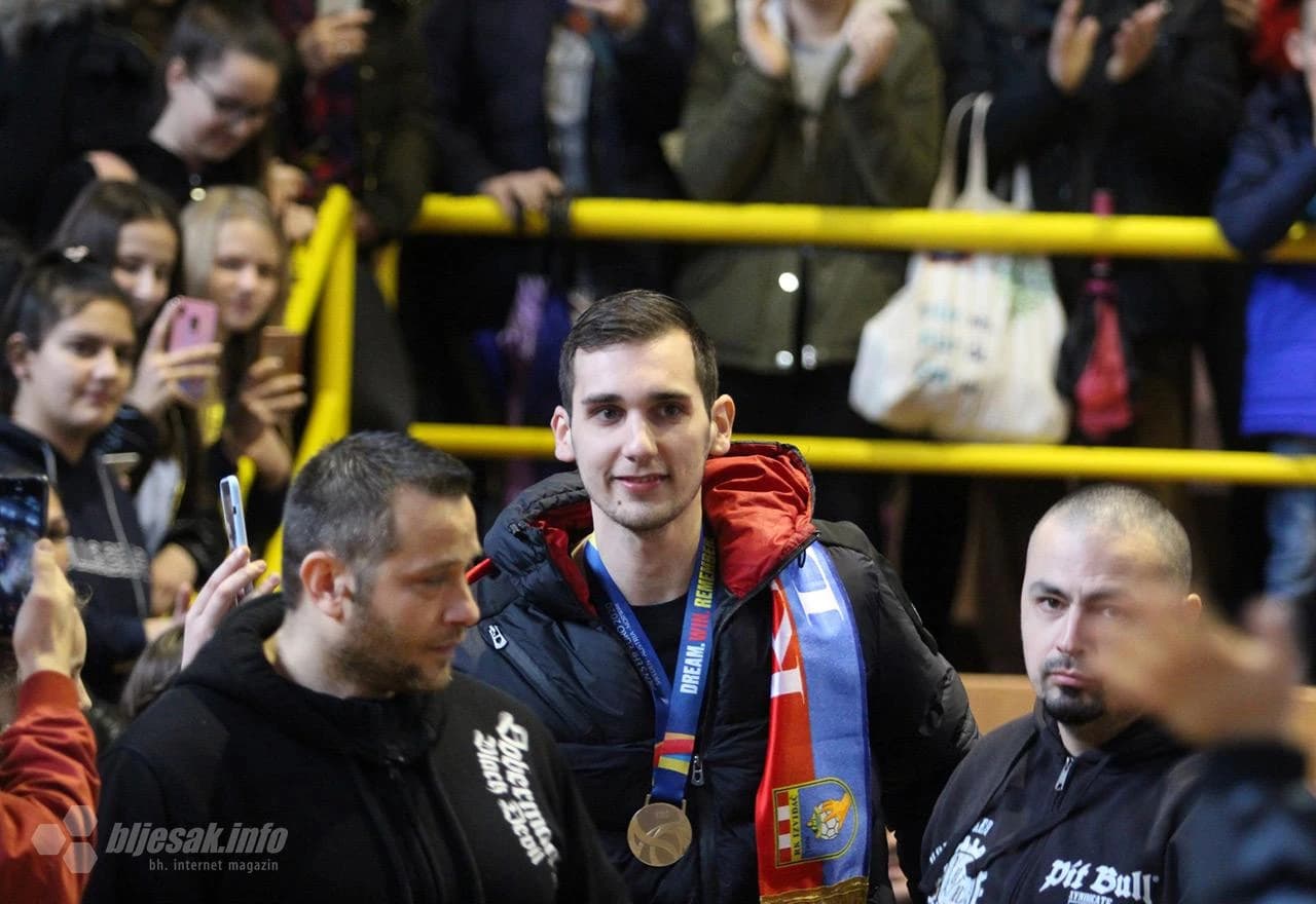 Doček rukometaša u Ljubuškom