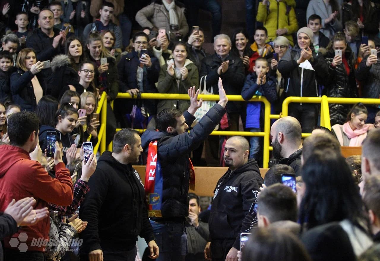 Doček rukometaša u Ljubuškom