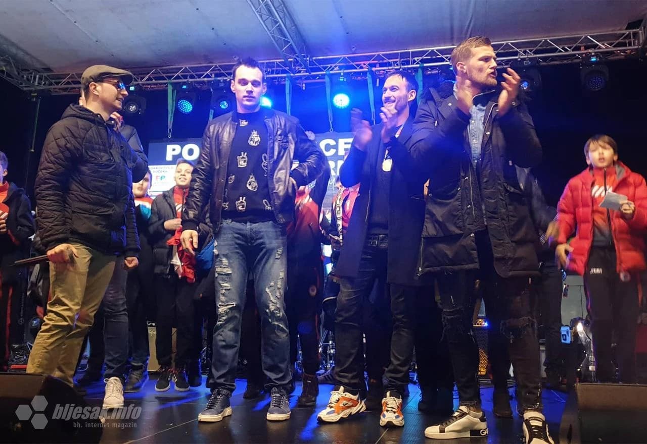 Doček rukometaša u Mostaru