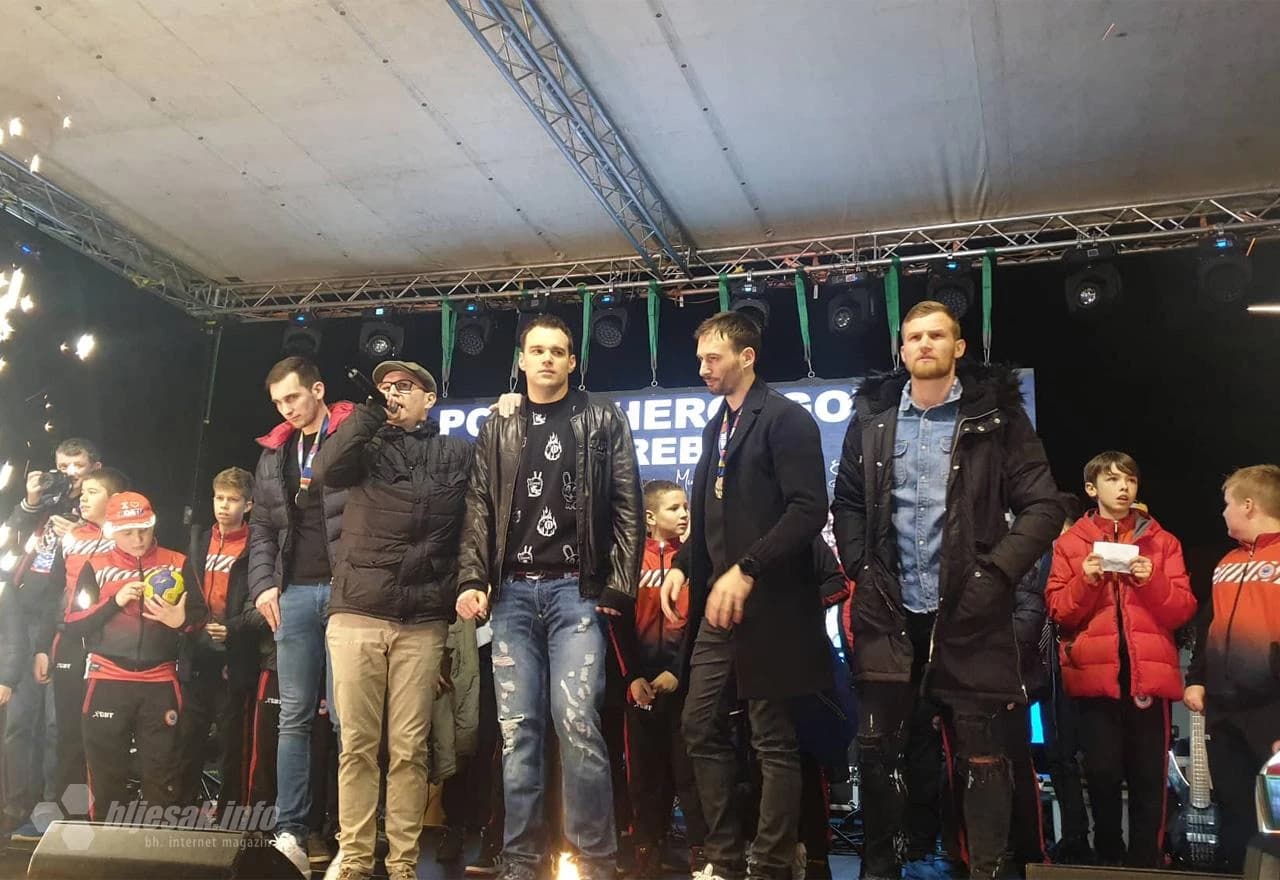 Doček rukometaša u Mostaru