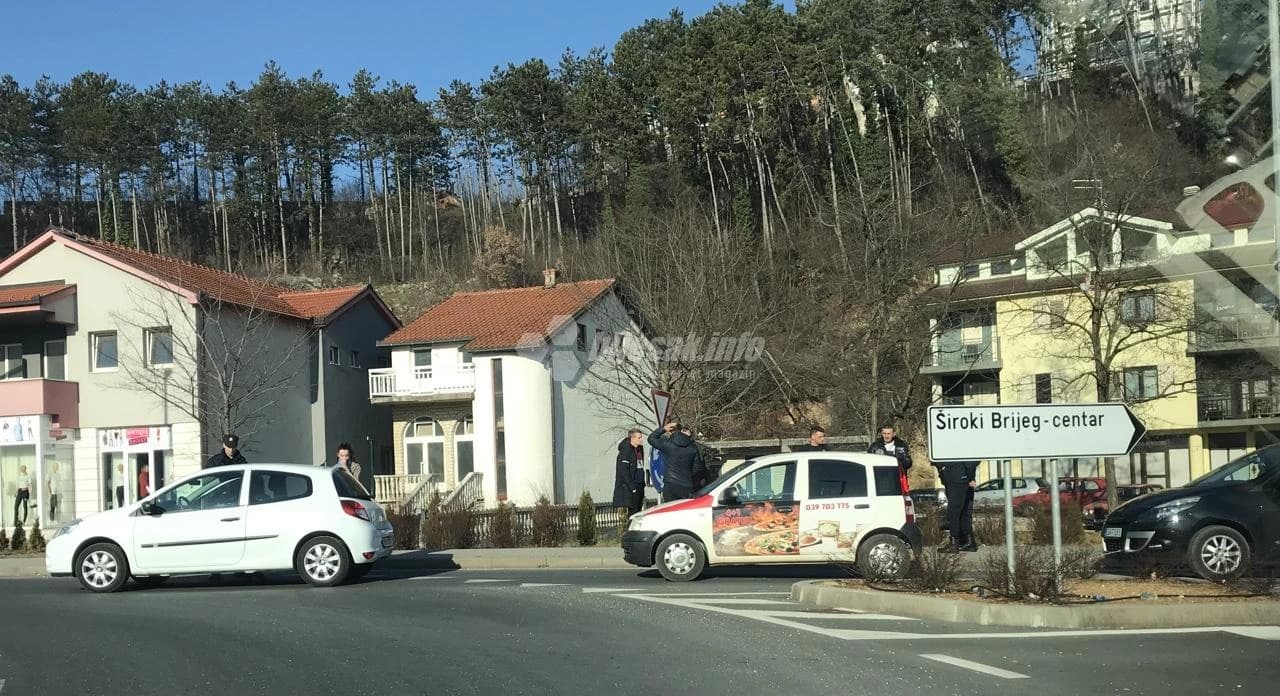 Lančani sudar u Širokom Brijegu