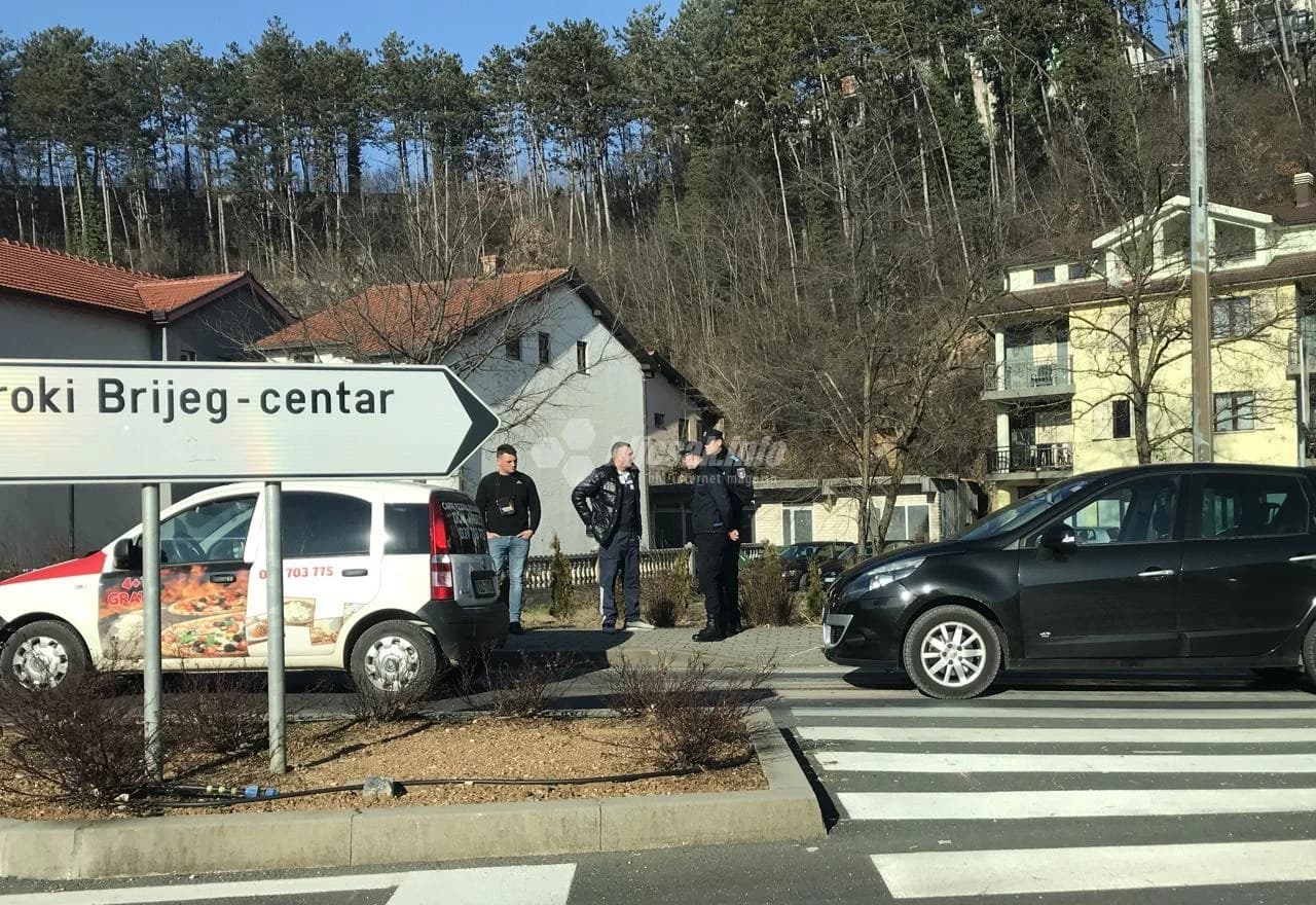 Lančani sudar u Širokom Brijegu