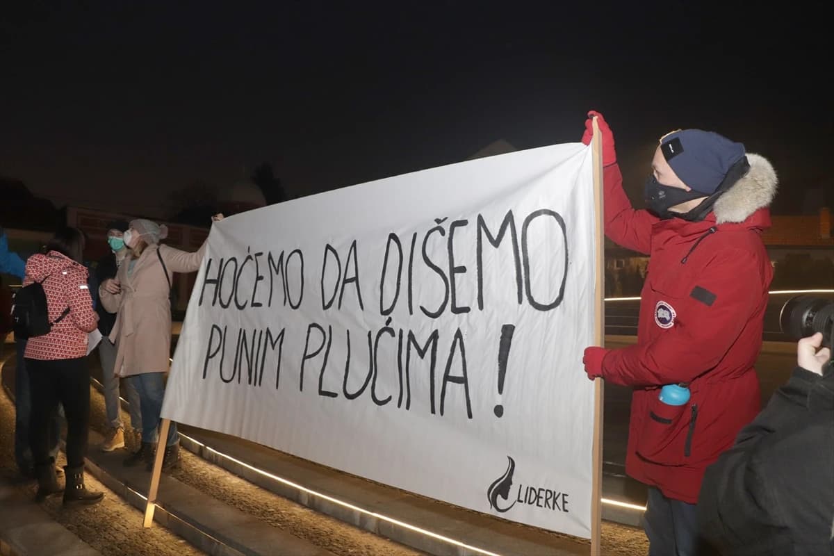 Novi prosvjed zbog zagađenja zraka u Tuzli