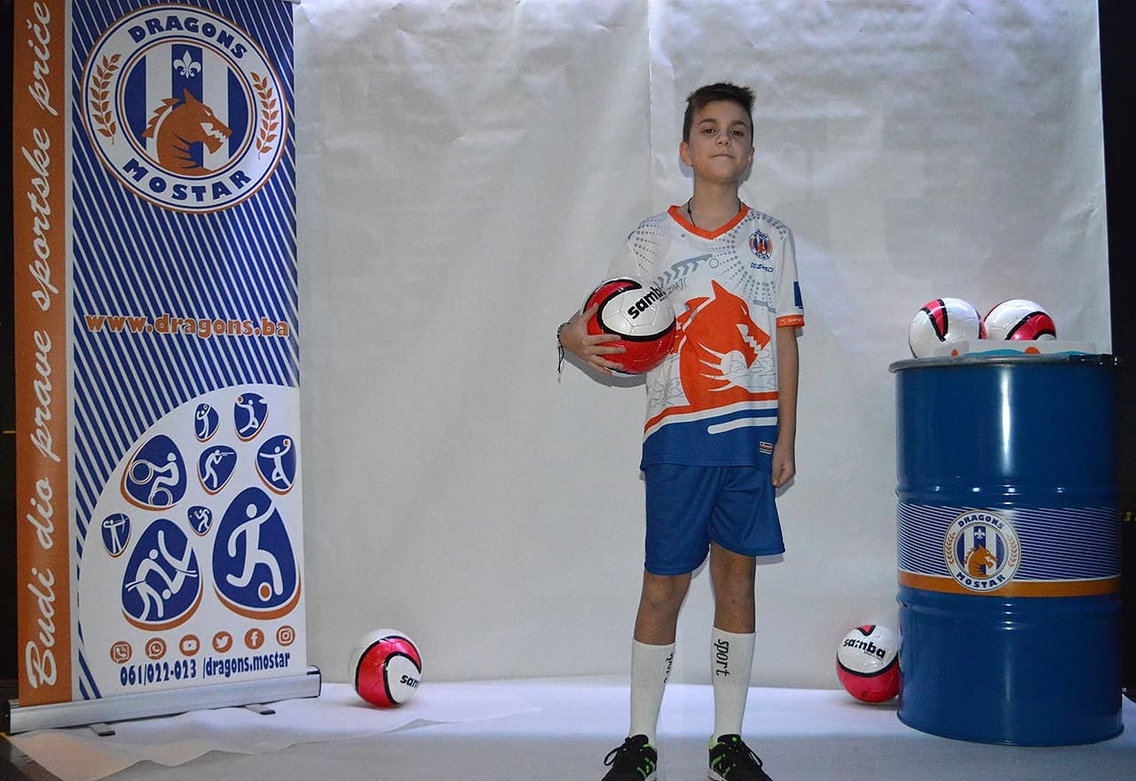 Detalj s predstavljanja novih dresova