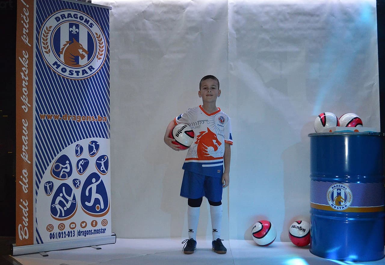 Detalj s predstavljanja novih dresova