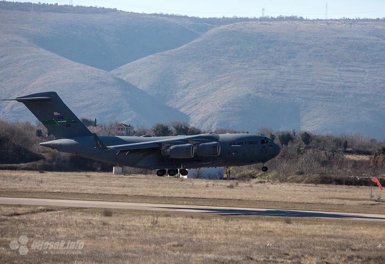 Jedan od najvećih aviona na svijetu sletio u Mostar