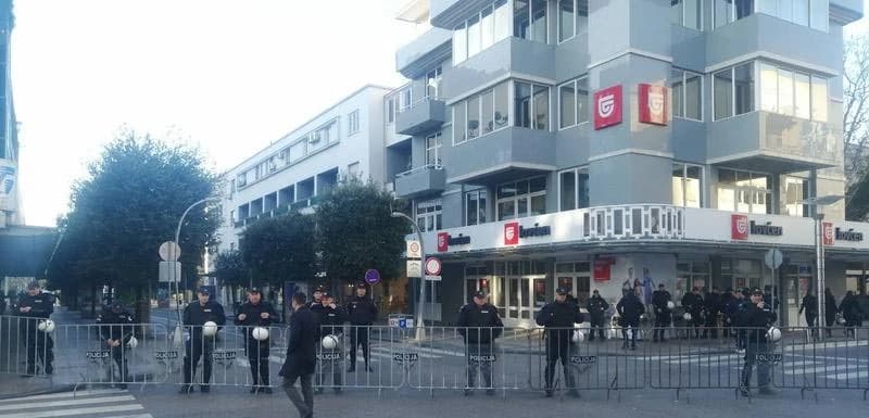 Prosvjed u Podgorici