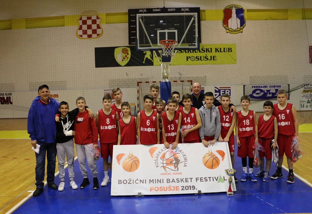 Božićni  mini basket festival Posušje 2019