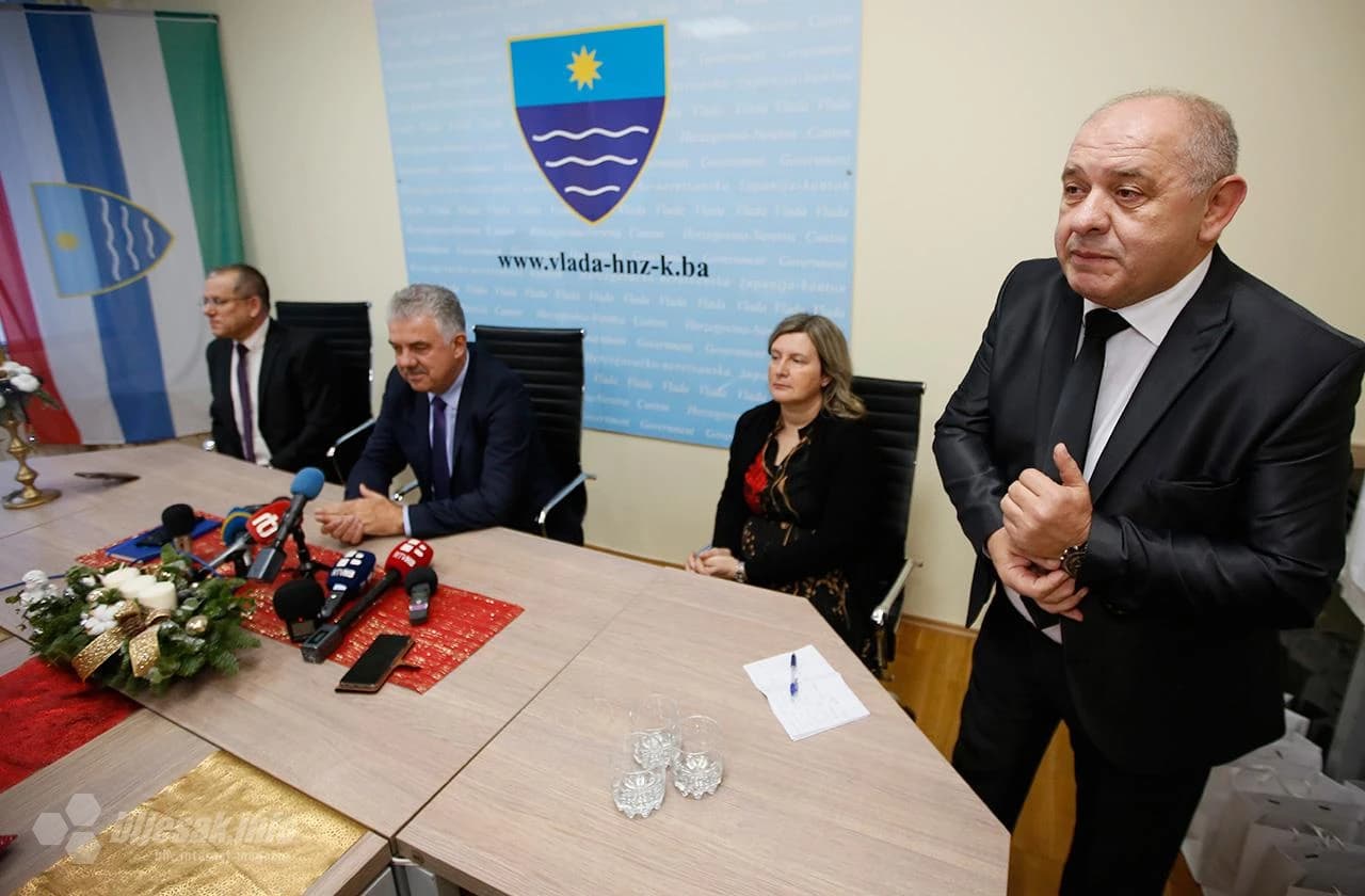 Prijem novinara kod predsjednika Vlade HNŽ-a