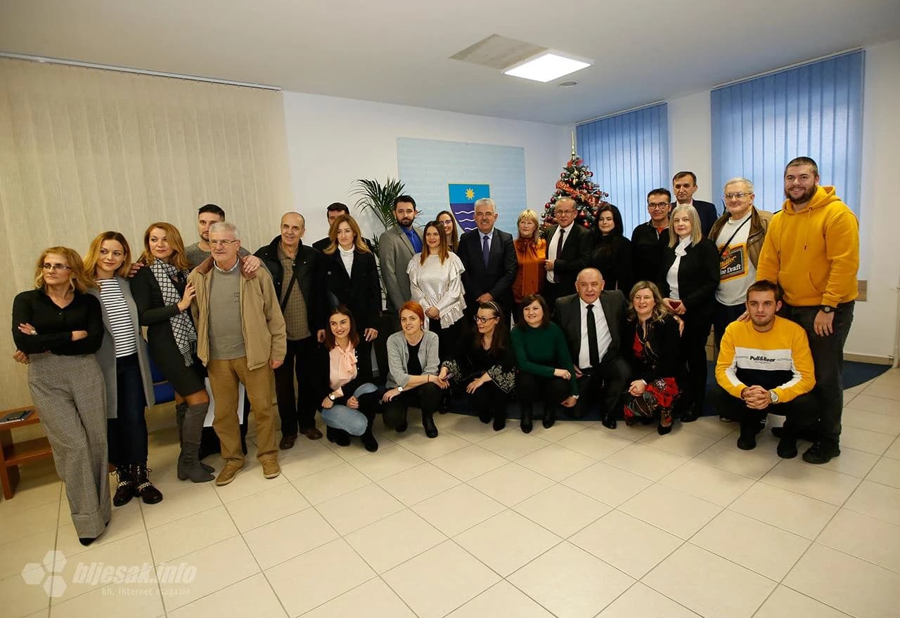 Prijem novinara kod predsjednika Vlade HNŽ-a