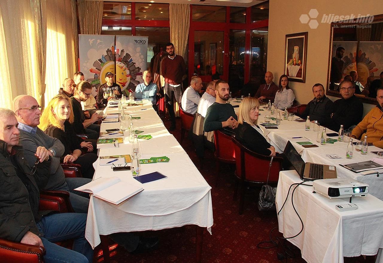 Detalj s predstavljanja projekta