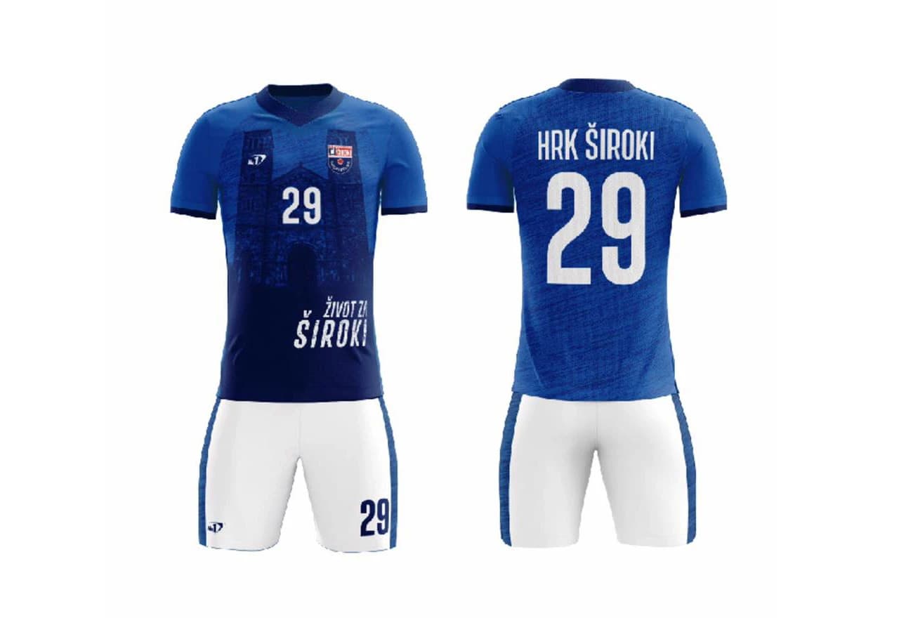 Novi dres Hrvatskog rukometnog kluba Široki