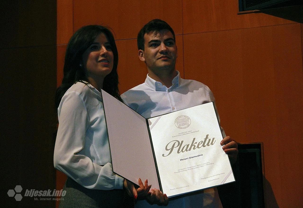 Dodijeljene plakete Studentskog zbora