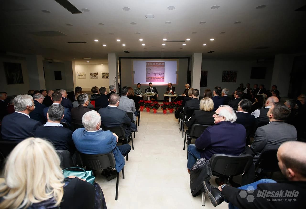 Promovirana monografija 'Pola stoljeća mostarskog radija'