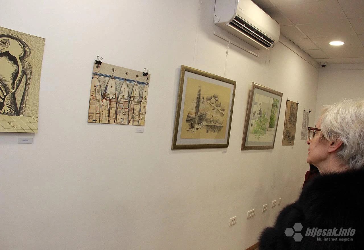 Detalj s otvorenja izložbe